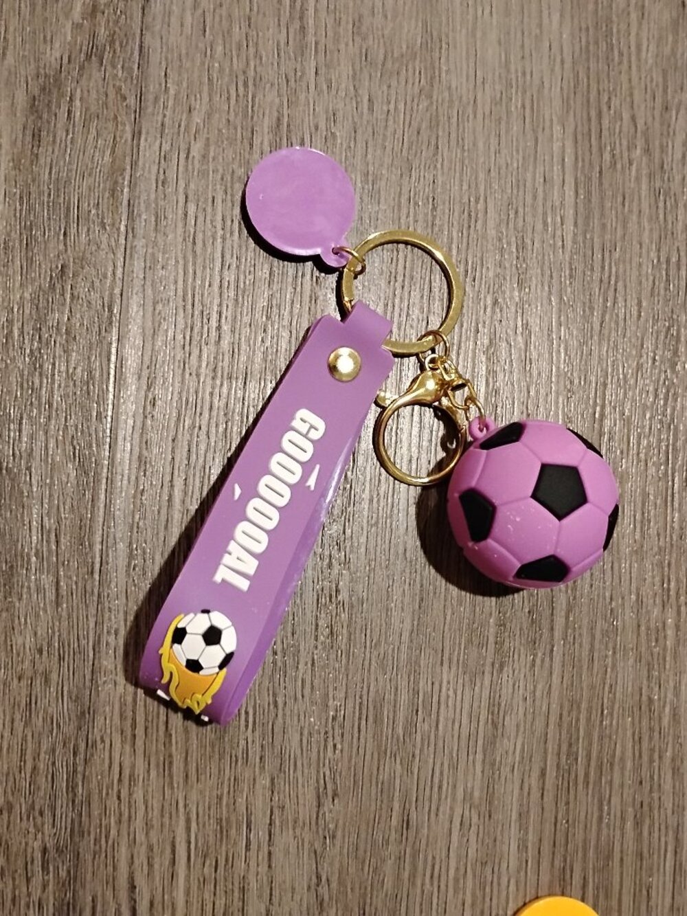 Soccer Ball Keychain
